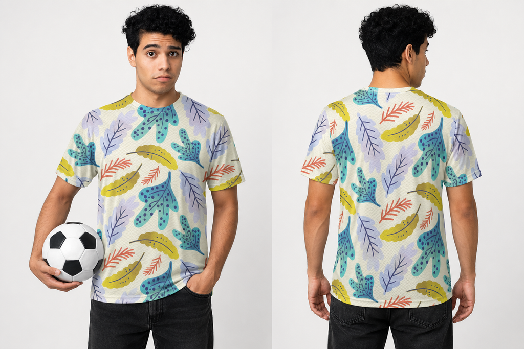 Botanical Bloom — All-Over Print Sports Tee