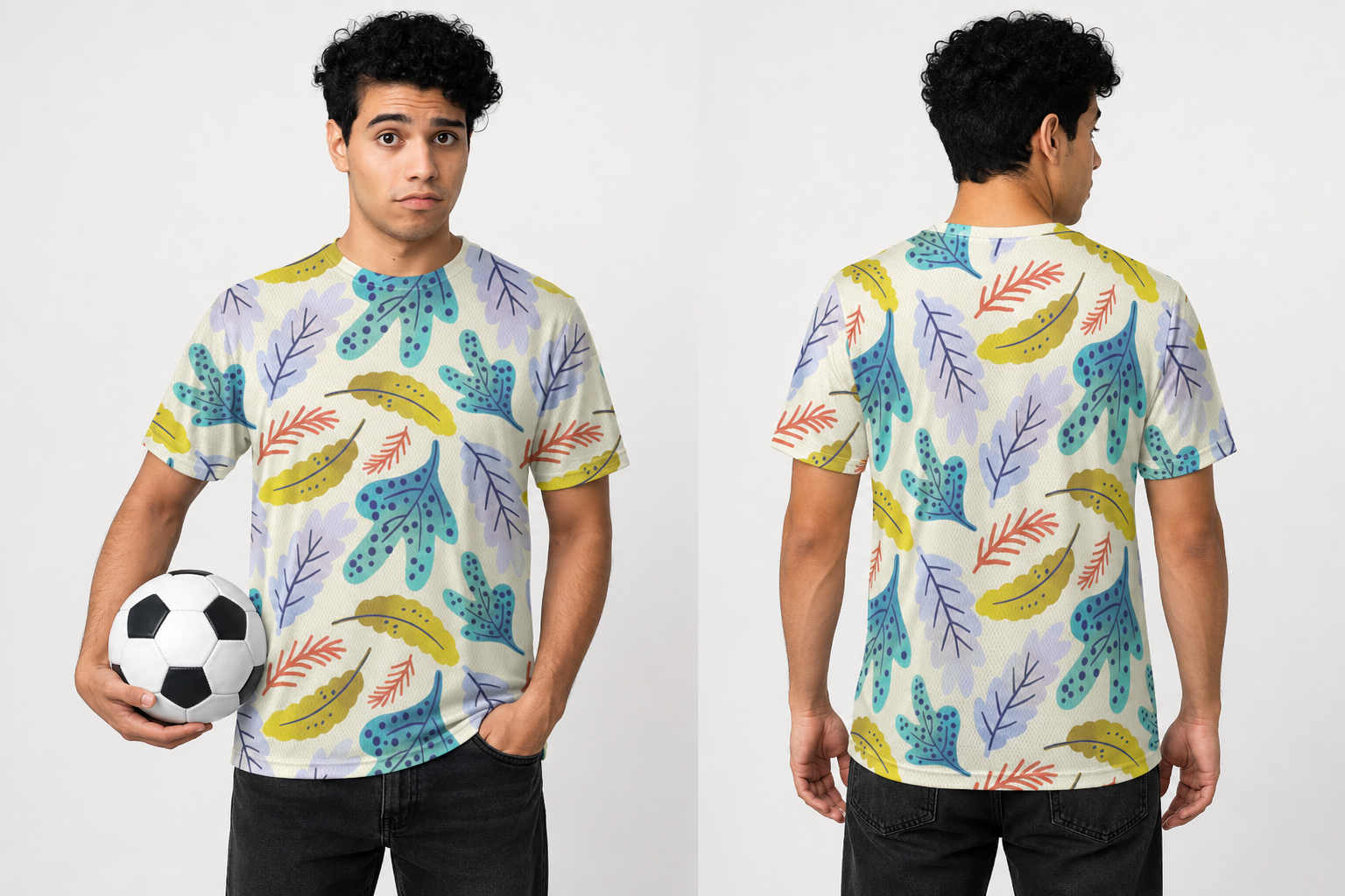 Botanical Bloom — All-Over Print Sports Tee