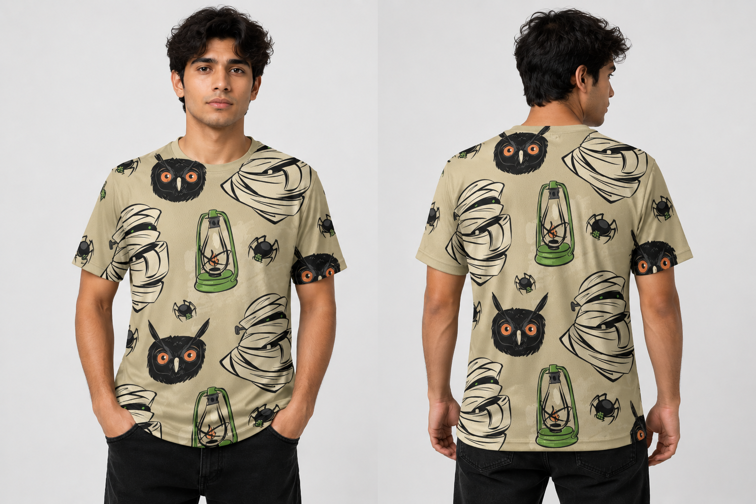 Haunted Hollow — All-Over Print Sports Tee