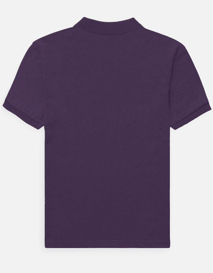 Rakta Roots Signature Purple Polo T-Shirt