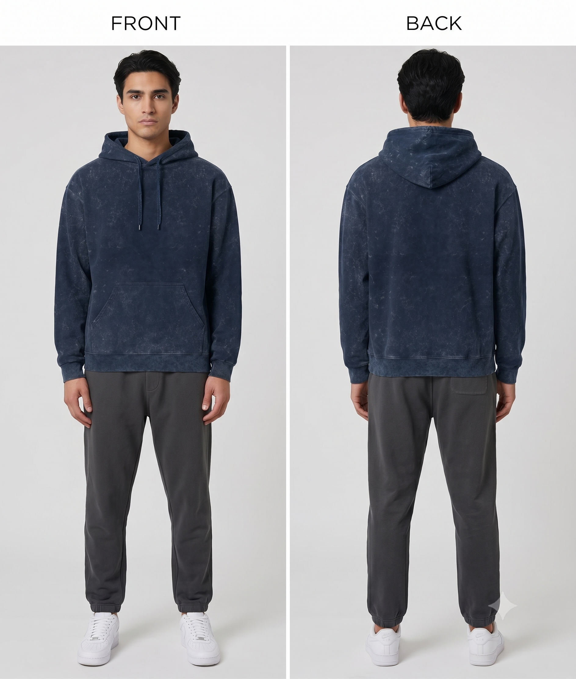 Vintage Washed Heavy Hoodie — Unisex
