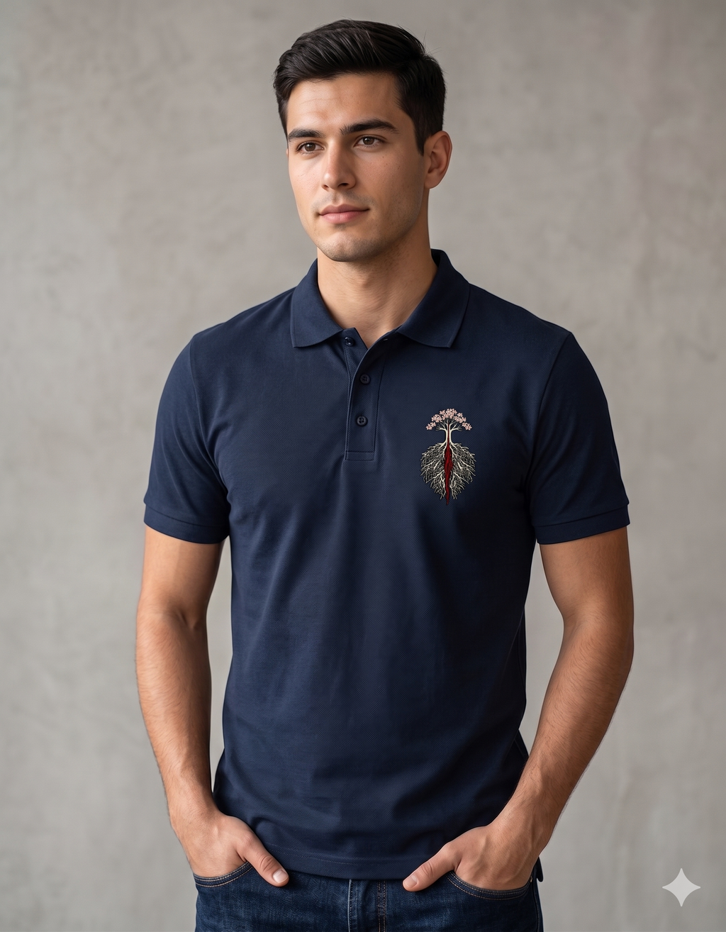 Rakta Roots Signature Polo T-Shirt
