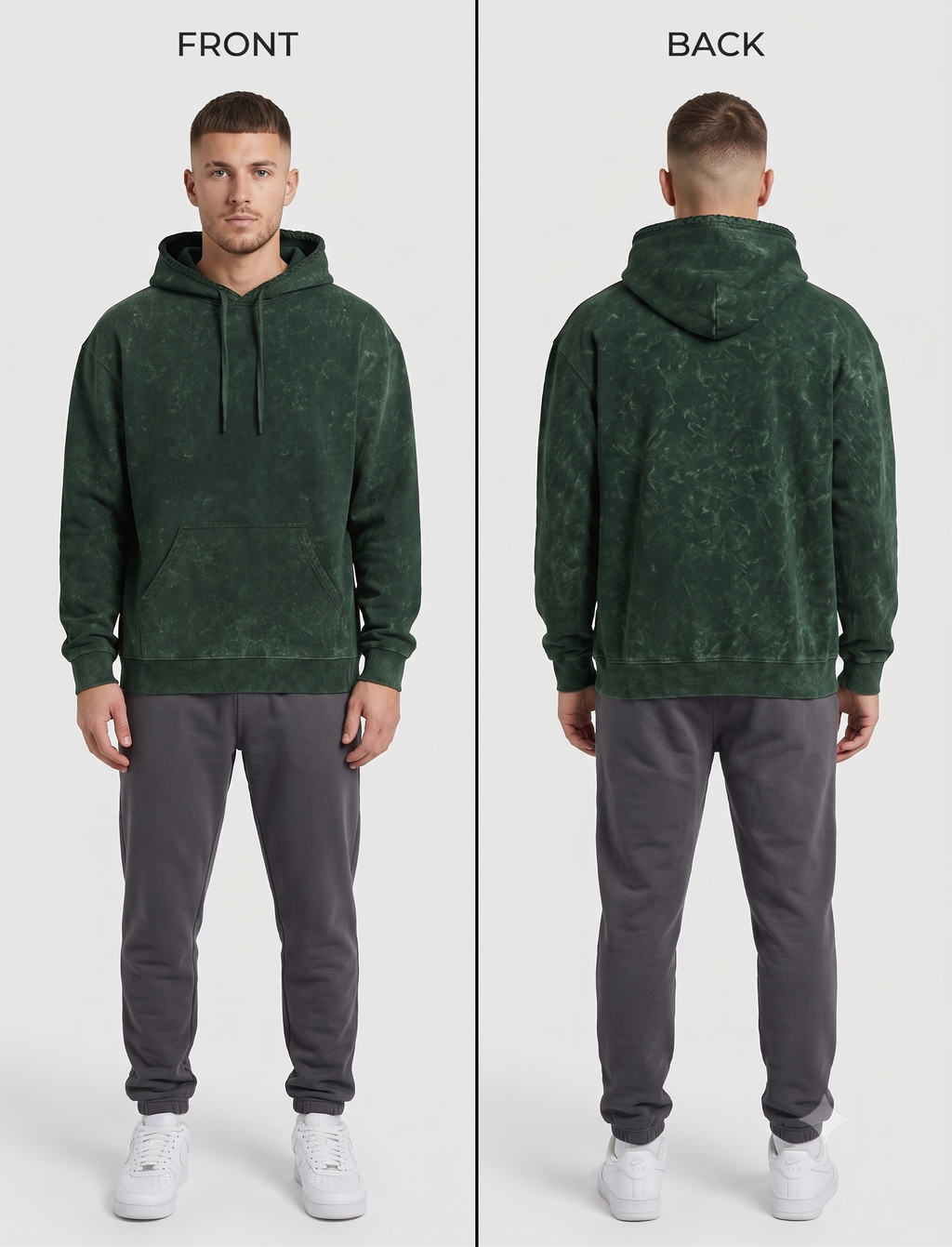 Vintage Washed Heavy Hoodie — Unisex