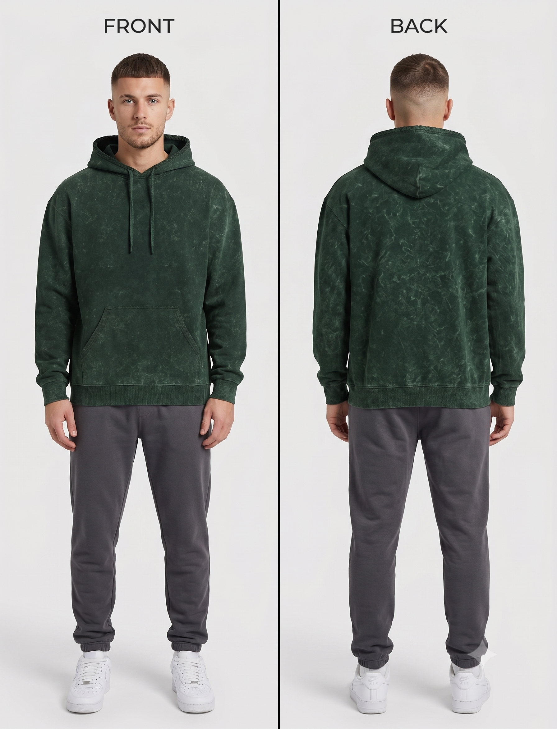 Vintage Washed Heavy Hoodie — Unisex