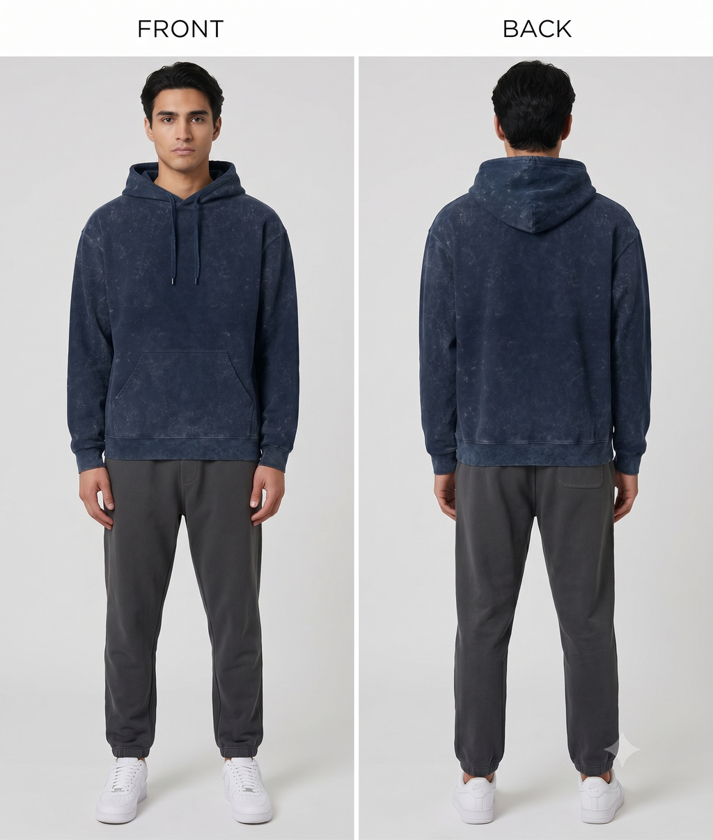 Vintage Washed Heavy Hoodie — Unisex