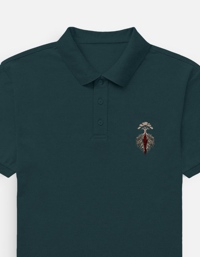 Rakta Roots Signature Polo T-Shirt